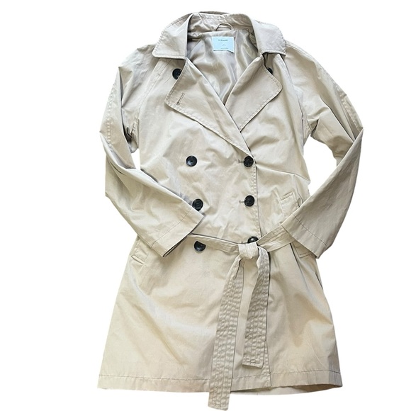 Old Navy Jackets & Blazers - Old Navy Beige Double-Breasted Trench Coat woman size extra small